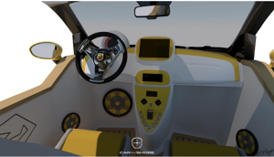 FIAT Caroffshore Abarth Interior 3