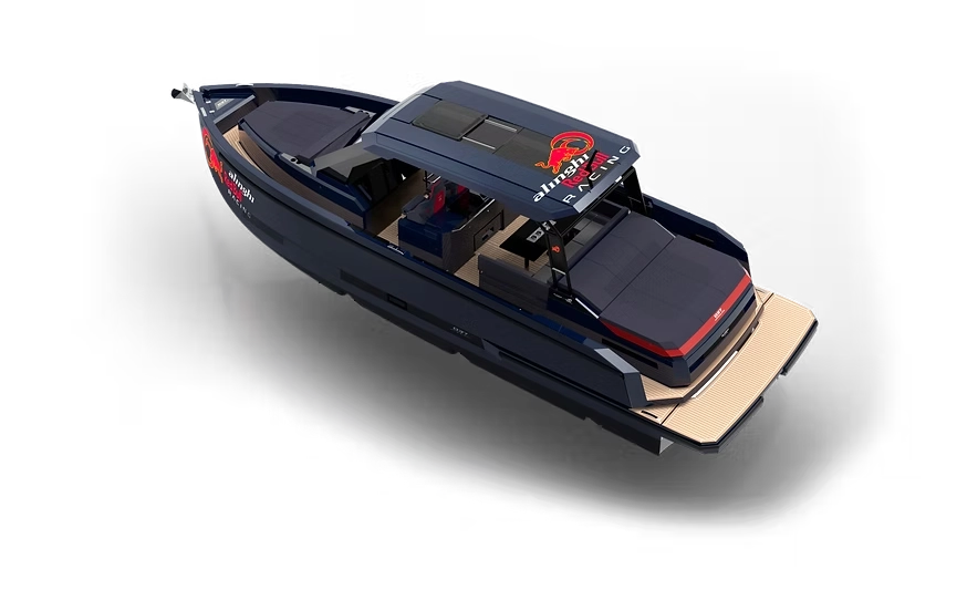 De Antonio D37 - Red Blue Racing Exterior 1